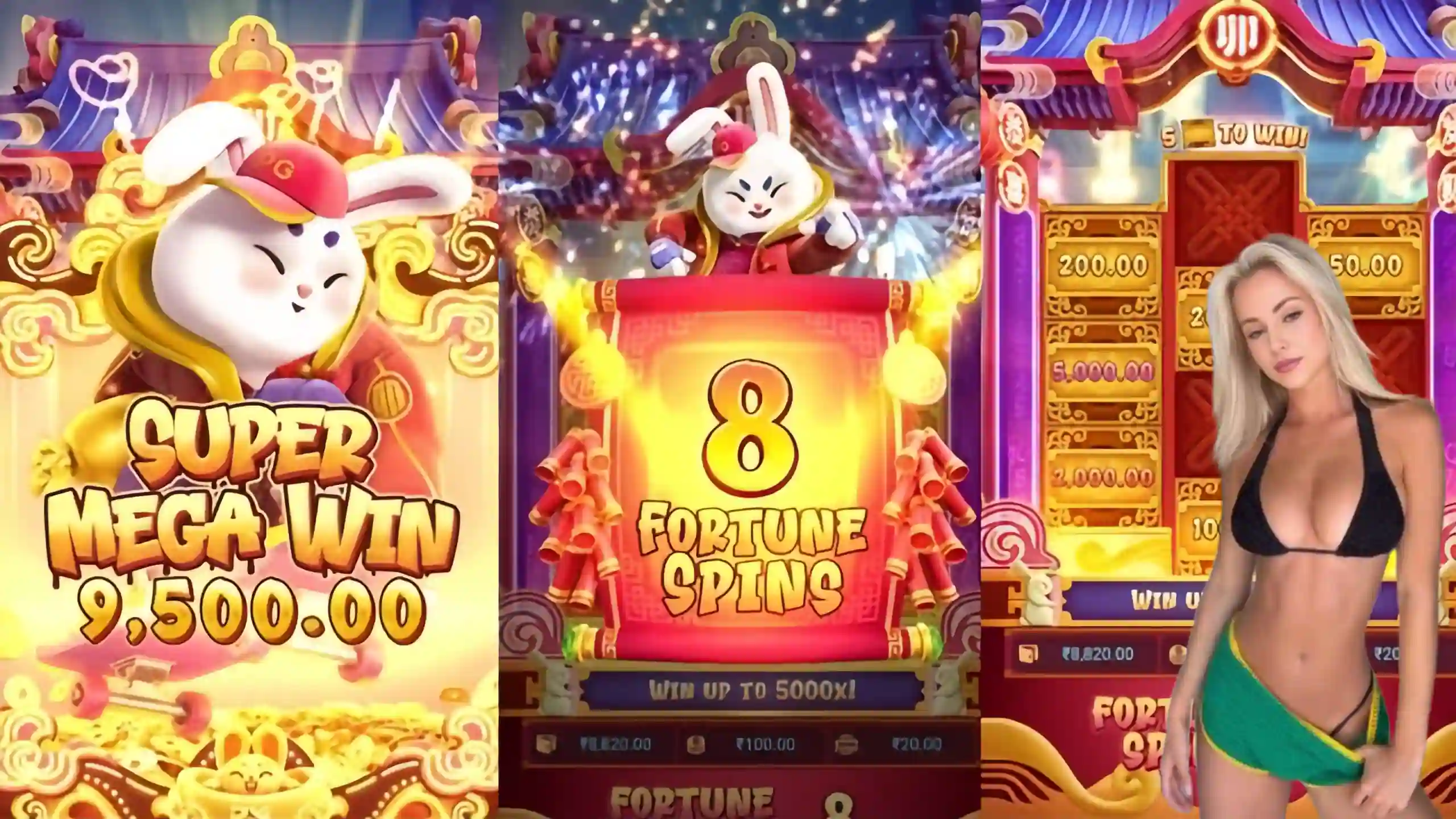 Wild Expansivo Fortune Rabbit uuuboi - Coelho Dourado que Expande